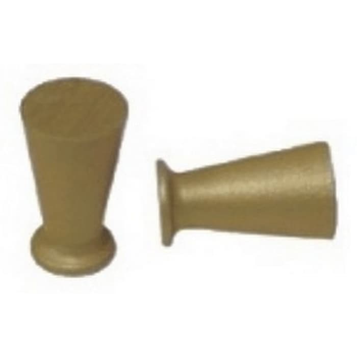 Sliding Door Knobs with Screws, 2 Pack 15/32" Dia., Satin Brass Anodized