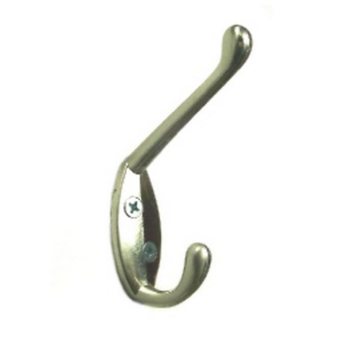Coat and Hat Hook, 2 in (51 mm) Length - Antique Brass, Epco | CH101-ZAB-2