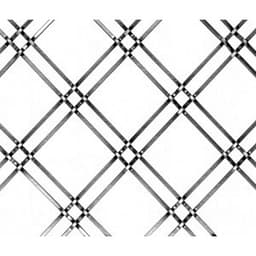 Decorative Wire Grill Mesh Panels 116 1-4P 36" x 48" Square Antique Brass