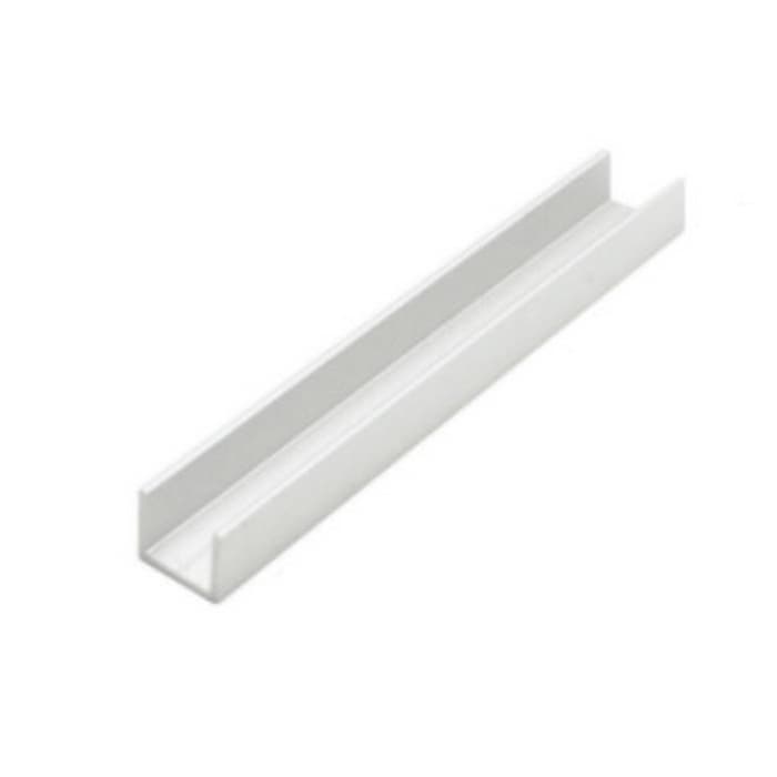 U-Channel Utility Moulding 12"L, Oil Rubbed Bronze