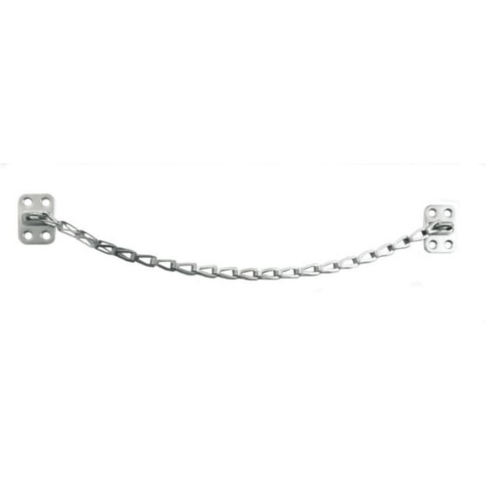 12" Transom Chain, Nickel-Plated Finish