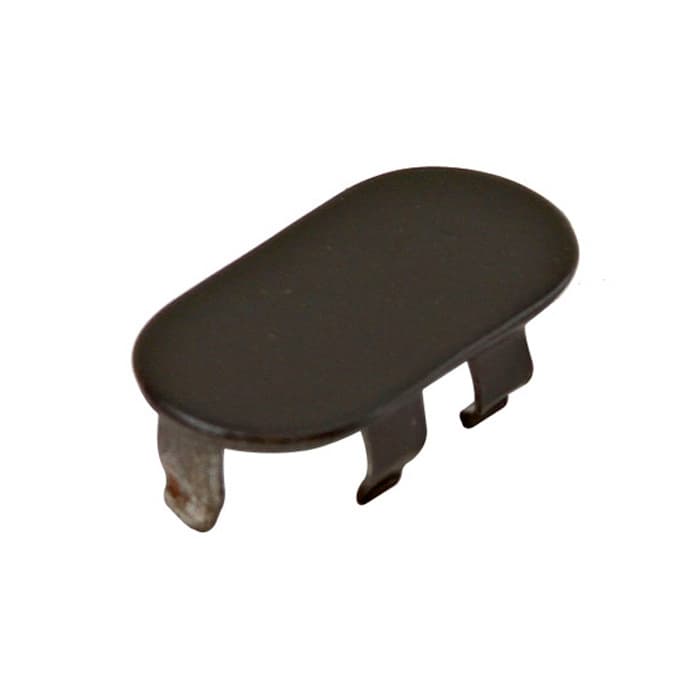 EPCO Oval Closet Rod End Caps, Oil Rubbed Bronze, 831-ORB