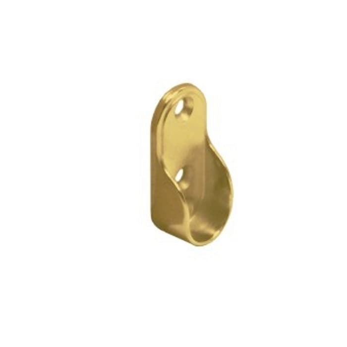 EPCO Open Oval Flange w/Screws, 44mm, Polished Brass, Epco 840-PB