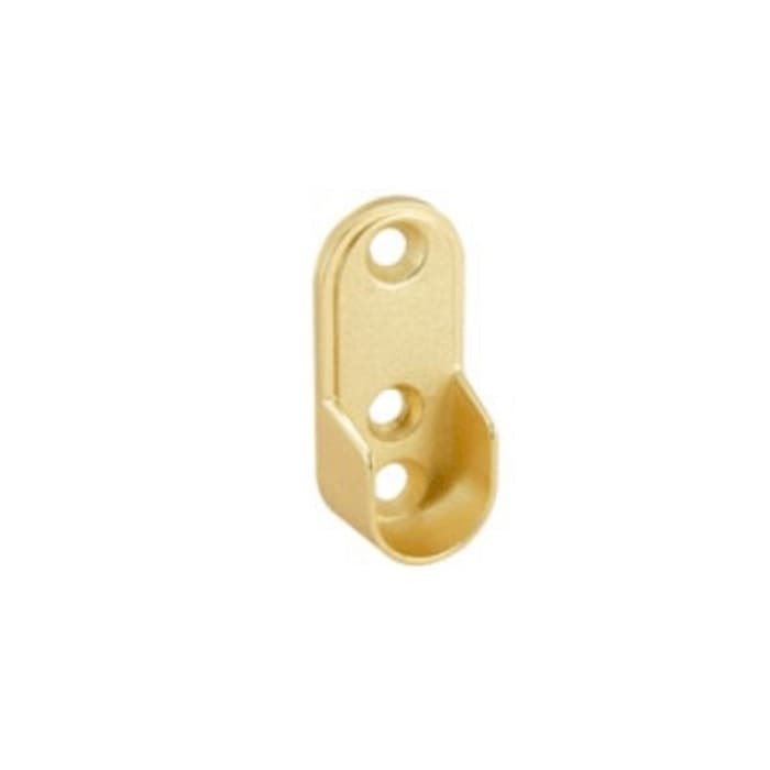 EPCO Open Oval Flange w/Screws, 44mm, Satin Brass, Epco 840-SB