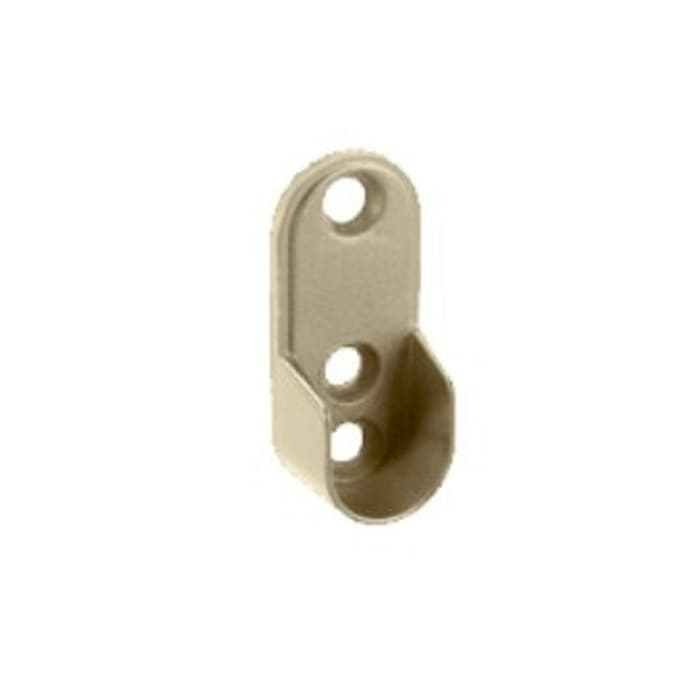 EPCO Open Oval Flange w/Screws, 44mm, Satin Nickel, Epco 840-SN