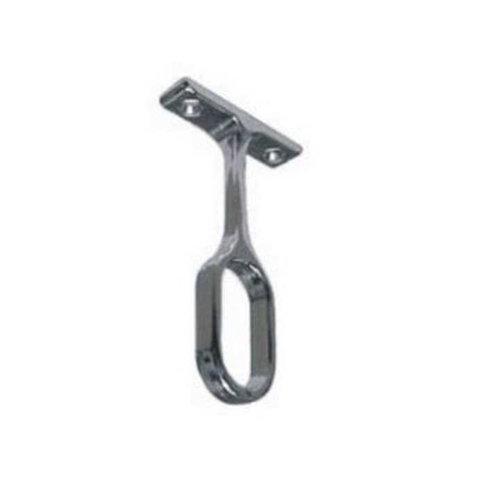Oval Center Support 32mm Hole Center, Polished Chrome - Epco 842-PC