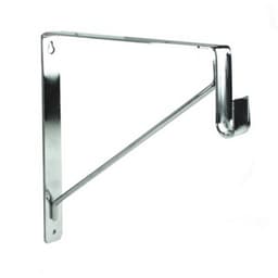 Shelf/Rod Bracket, Oval Polished Chrome - Epco 848-PC