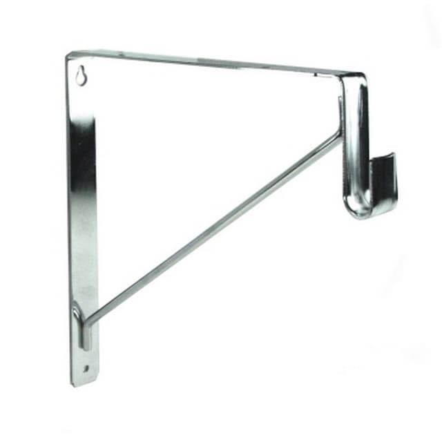 Shelf Rod and Bracket, for Oval Closet Rods, Epco