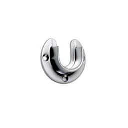 Open Flange for 1-1/4" and 1-5/16" Tubing Dull Chrome - Epco 851-DC