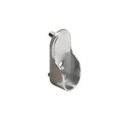 Open Flange w/Two Pins 32mm c/c, Polished Chrome - Epco 841-PC