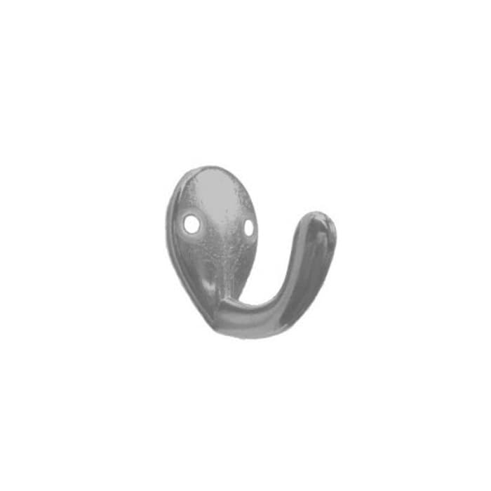 Coat and Hat Hook, 1-1/4" (32 mm) Length - Brushed Nickel, Epco | CH201-ZBN-2