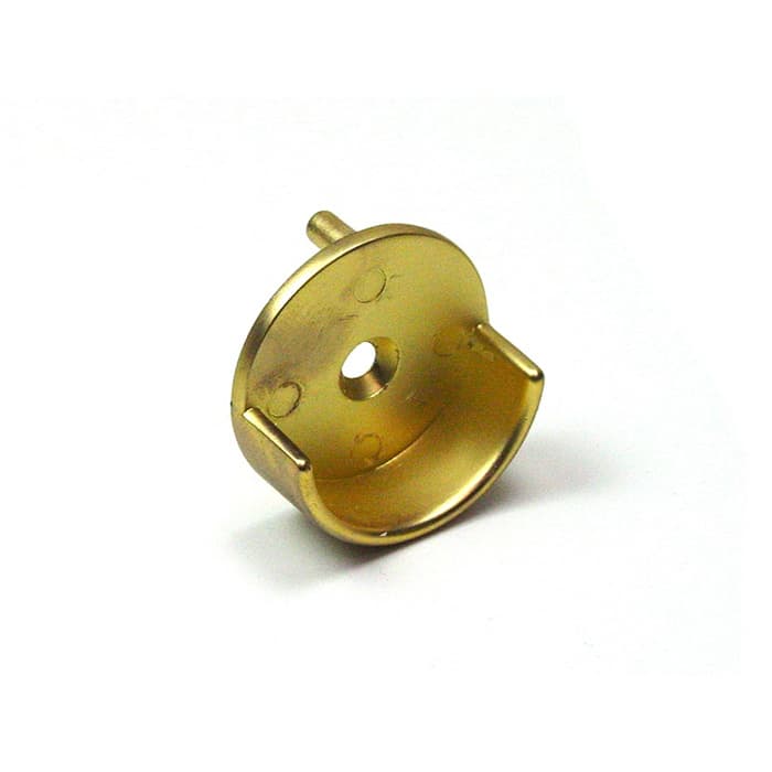 EPCO 1-5/16" Open Round Flange, Satin Brass, 864-SB