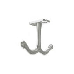 Coat and Hat Hook, 1-3/8 in (35 mm) Length - Brushed Nickel, Epco | CH301-ZBN-2
