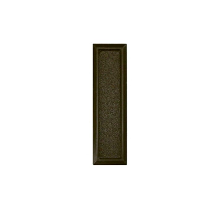 Stick-On Pull, Plastic 2-13/16" L, Dark Bronze
