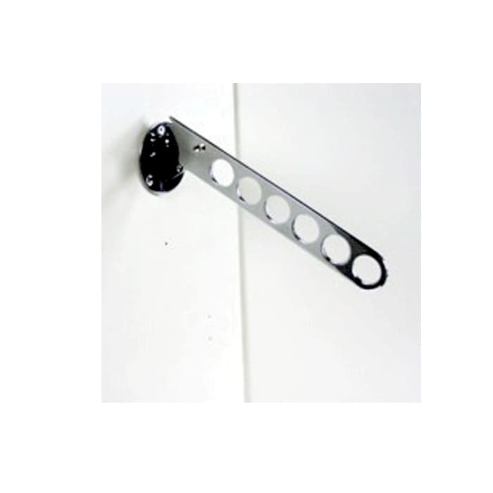 EPCO 11" Drop Down Valet Rod, Polished Chrome, CH800-6-PC