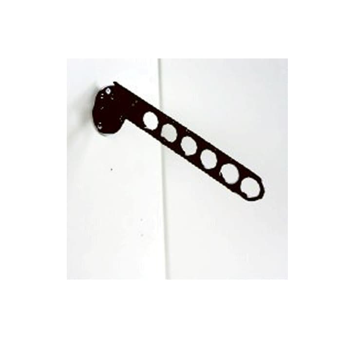 Drop Down Valet Rod 11" Projection, Oil Rubbed Bronze - Epco CH800-6-ORB