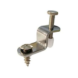 Glass Clip Retainer 1.25"L