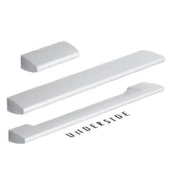 EPCO Architectural Series 8-13/16" (224 mm) Center to Center Aluminum Cup Pull, - AC3541-224-A