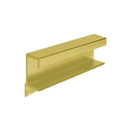 EPCO 3" (76 mm) Center to Center Anodized Satin Brass Tab Pull, - DP412-B