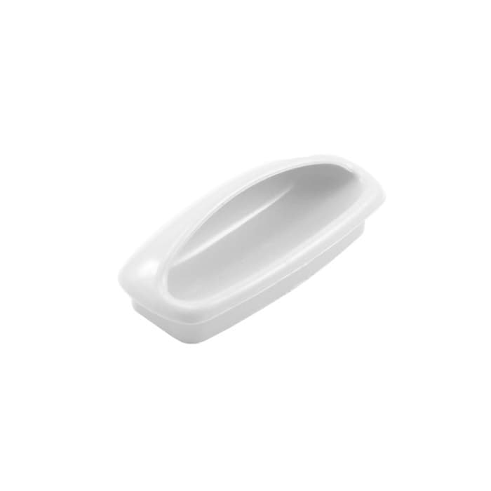 EPCO 2-7/8" (73 mm) Center to Center White Recessed Pull, DP1710-W