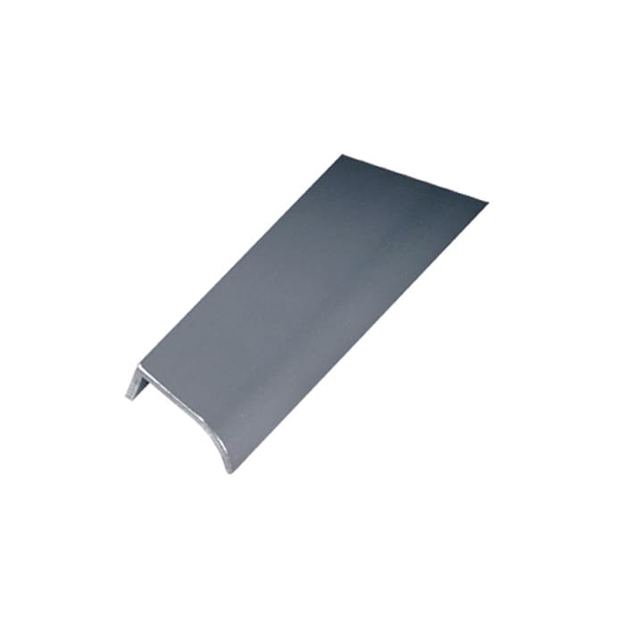 EPCO DP 72" (1829 mm) Length Anodized Satin Clear Aluminum Pull, DP40-L-A