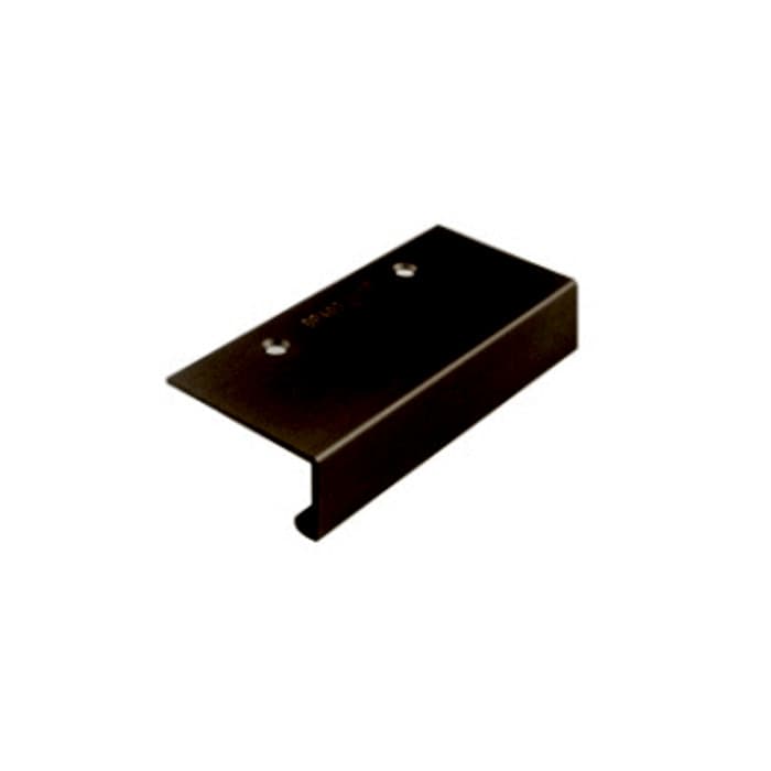 EPCO 1-7/8" (48 mm) Center to Center Anodized Satin Black Tab Pull, DP403-BL