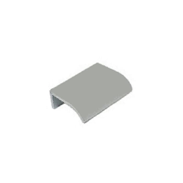 EPCO Edge Series 1" (25 mm) Center to Center Anodized Satin Clear Aluminum Tab Pull, - DP40-A-1.5