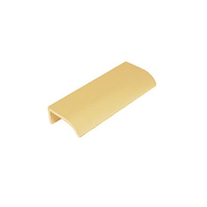 EPCO Edge 1-7/8" (48 mm) Center to Center Anodized Satin Brass Tab Pull, DP40-B