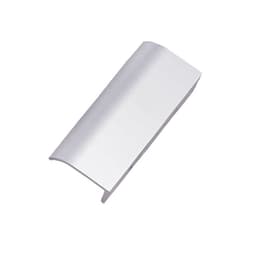 EPCO DP Series 1-7/8" (48 mm) Center to Center Anodized Satin Clear Aluminum Pull, - DP40-A