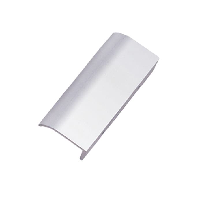 EPCO DP 1-7/8" (48 mm) Center to Center Anodized Satin Clear Aluminum Pull, DP40-A