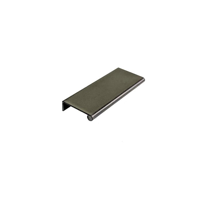 EPCO Edge 1" (25 mm) Center to Center Charcoal Metallic Tab Pull, DP41-CM
