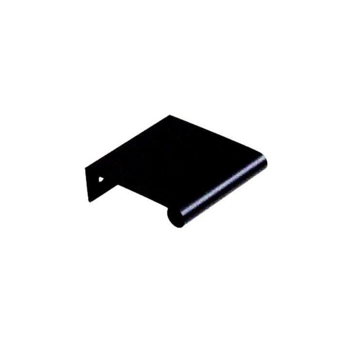 EPCO Edge 1" (25 mm) Center to Center Polished Black Tab Pull, DP41-PBL