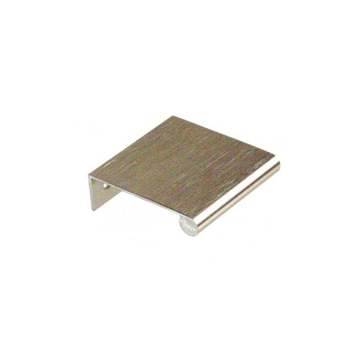 EPCO Edge Tab Pull 1" (25 mm) Center to Center, Anodized Stainless Steel, DP41-SS