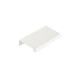 EPCO Edge Series 2" (51 mm) Center to Center Gloss White Powdercoat Tab Pull, - DP41-WH-3