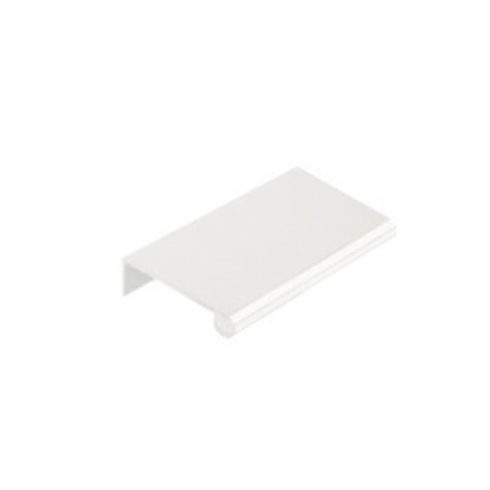 EPCO Edge 2" (51 mm) Center to Center Gloss White Powdercoat Tab Pull, DP41-WH-3