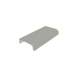 EPCO 1-7/8" (48 mm) Center to Center Anodized Satin Clear Aluminum Edge Pull, - DP43-A