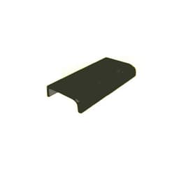 EPCO 1-7/8" (48 mm) Center to Center Anodized Satin Black Edge Pull, - DP43-BL