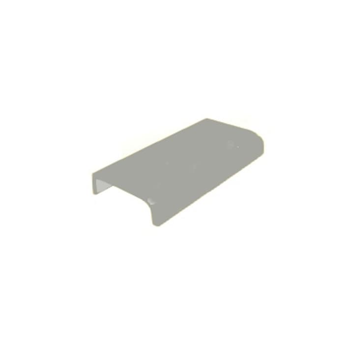 EPCO Edge 72" (1829 mm) Length Anodized Satin Clear Aluminum Tab Pull, DP43-L-A
