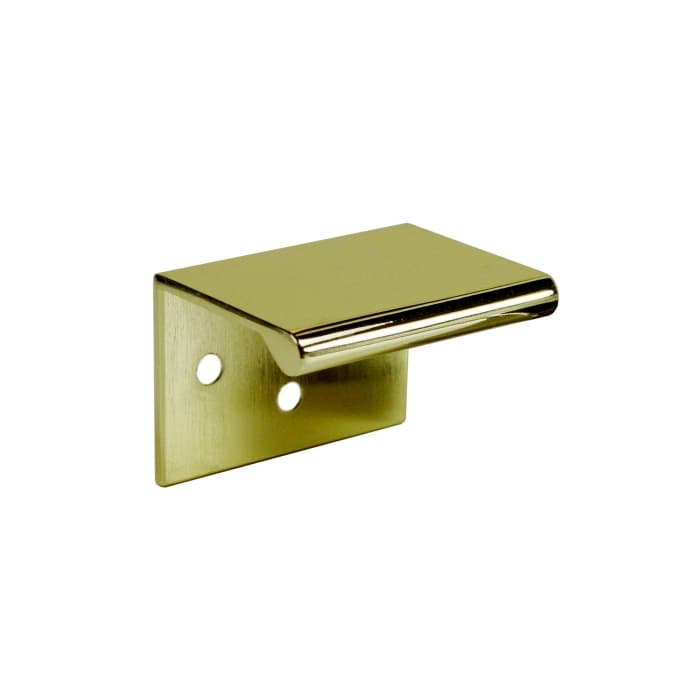 EPCO Edge Polished Brass Edge Pull, DP44-PB