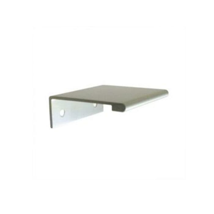 EPCO Edge 1-1/4" (32 mm) Center to Center Anodized Satin Clear Aluminum Edge Pull, DP47-A