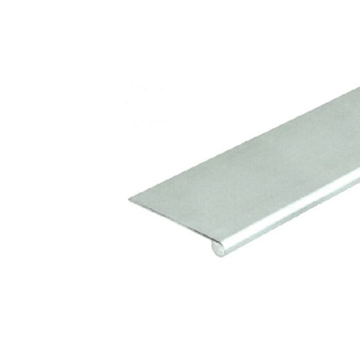 EPCO Edge 72" (1829 mm) Length Anodized Satin Clear Aluminum Tab Pull, DP42-L-A
