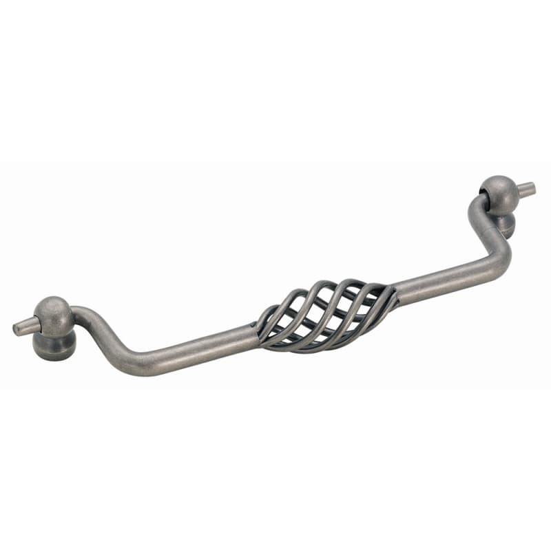 Village Classics™, Zinc Die-Cast Bail Pulls 6-5/16" (160 mm) Center-to-Center, Weathered Nickel Finish
