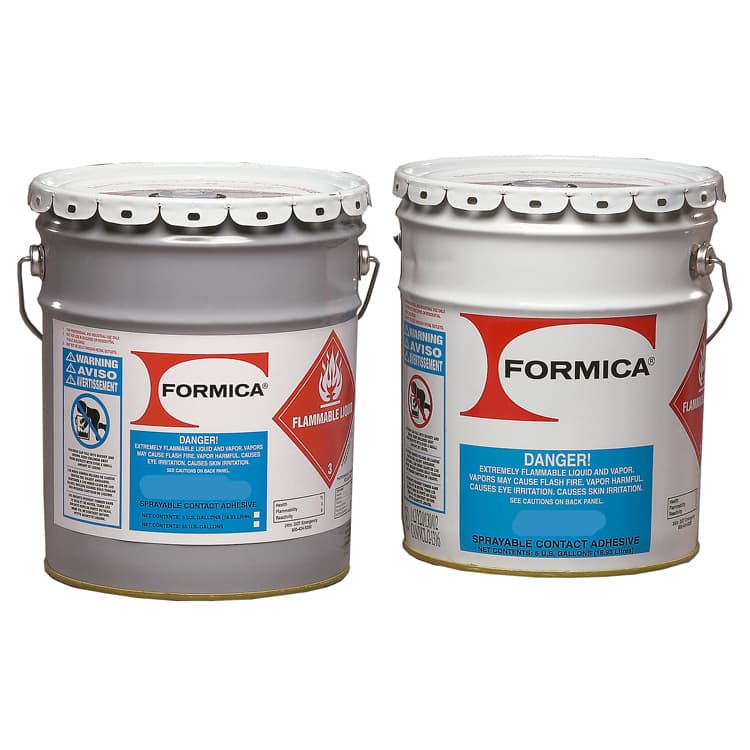 Spray Grade Contact Adhesive Flammable, Premium 36% Solids - Clear, 5 Gallon