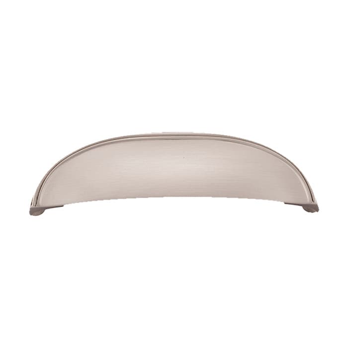 Belwith Keeler American Diner Series 3" (76 mm) Center to Center Matte Black Cup Pull, - P2144-MB