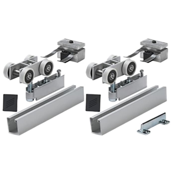 Low Profile Set of Fittings XHD, Aluminum
