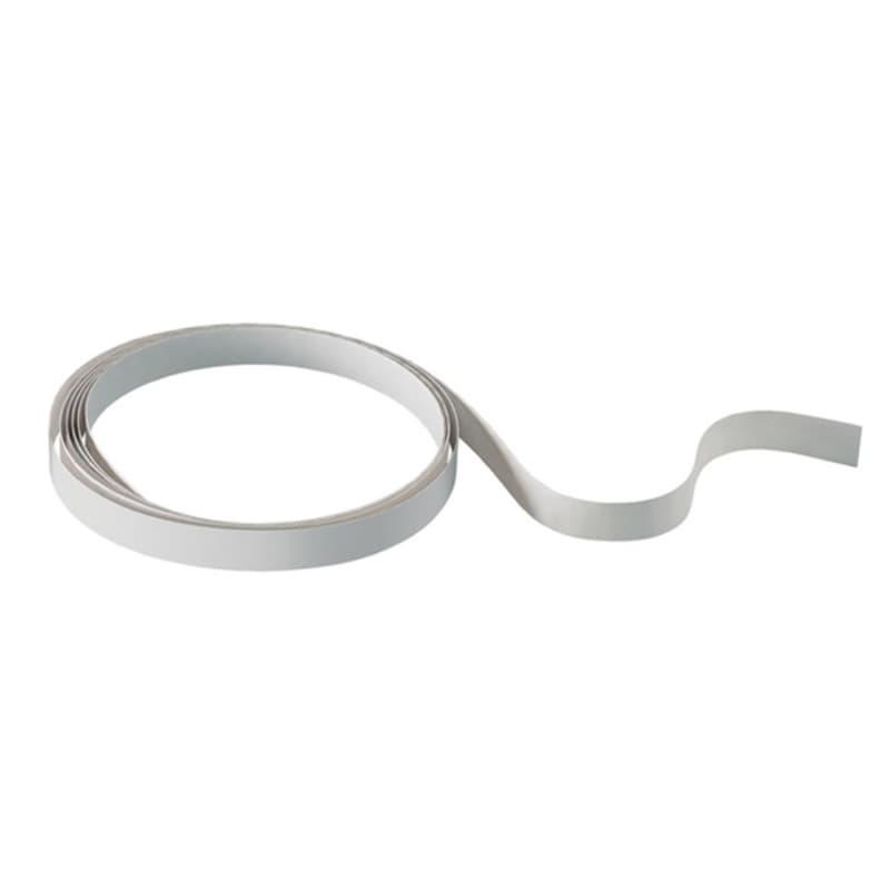 Coloured Cover Set for Concealing Runner Profile, 18mm High, 2500mm, White