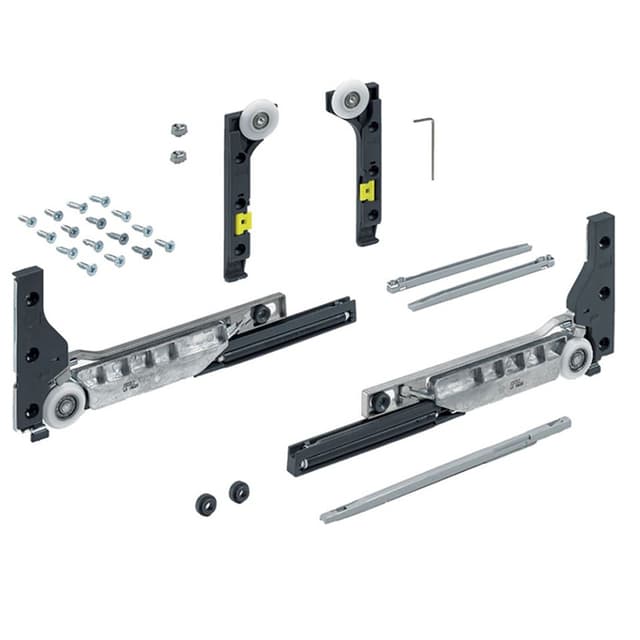 SlideLine M Set of Door Fittings with Silent System, Hettich