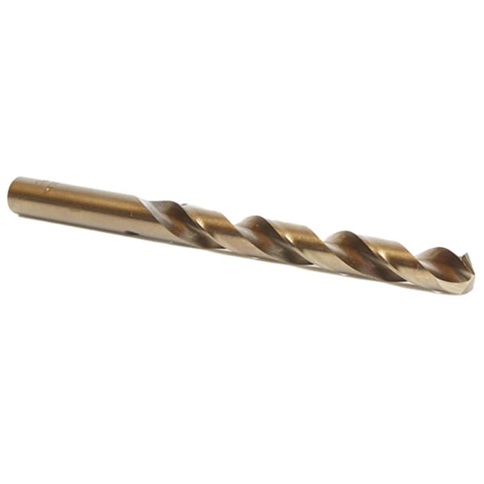 Cobalt Drill Bit Heat Resistance Treated, Paper, 3/16" Dia, 3-1/2" Length - Bulk Pack