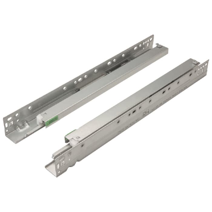 21" Elite Undermount Drawer Slide for 3/4" Drawer Material, 75 lb Capacity Full Extension, Soft-Closing