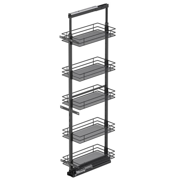 Tal Pantry Plantinum Saphir, 2 Basket 17.5" x 20.98" x 3.15"